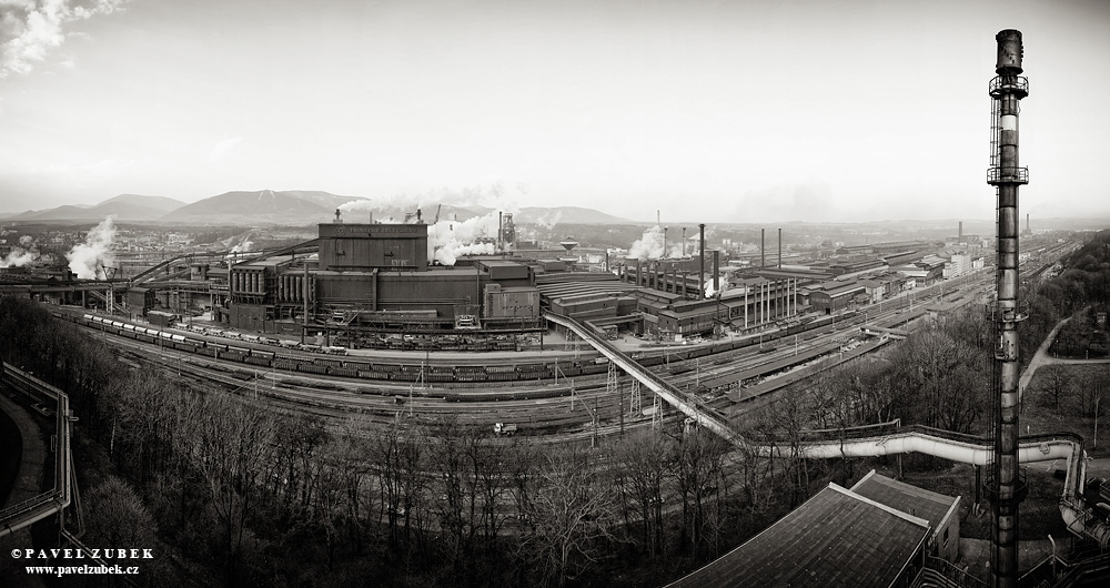Panorama Třineckých železáren